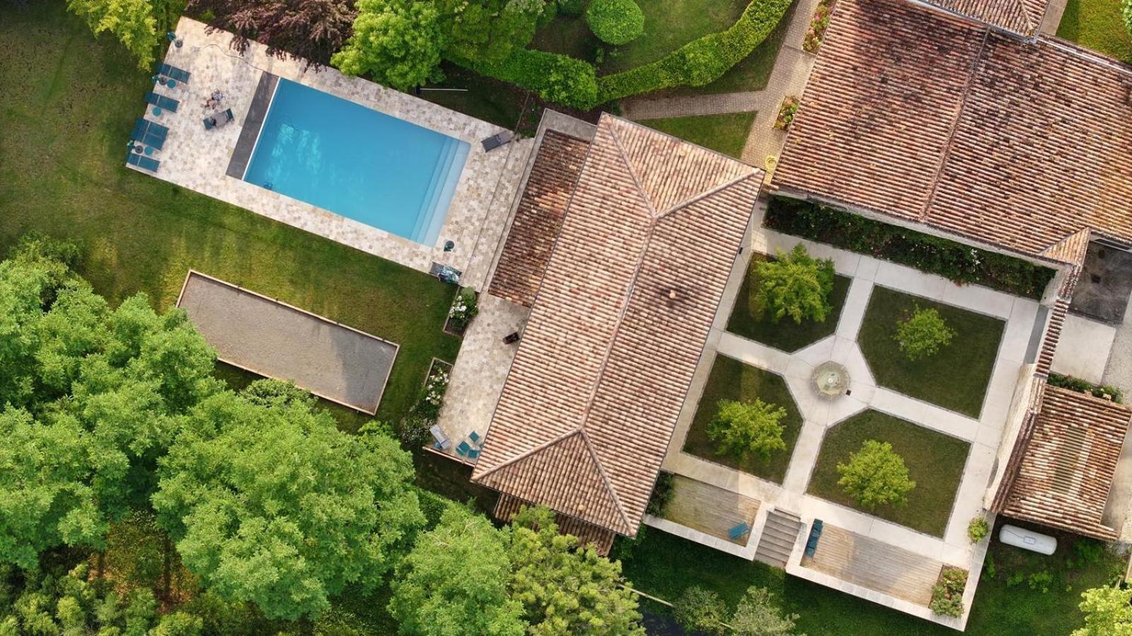 La Maison L'Eperon, Stylish 5 Star Villa Surrounded By Vineyard Near Saint Emilion Vérac Exterior foto